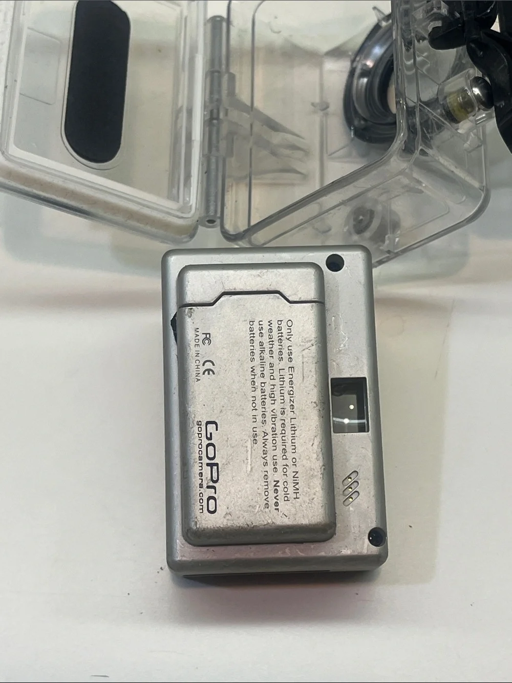 First gen go pro with clear case